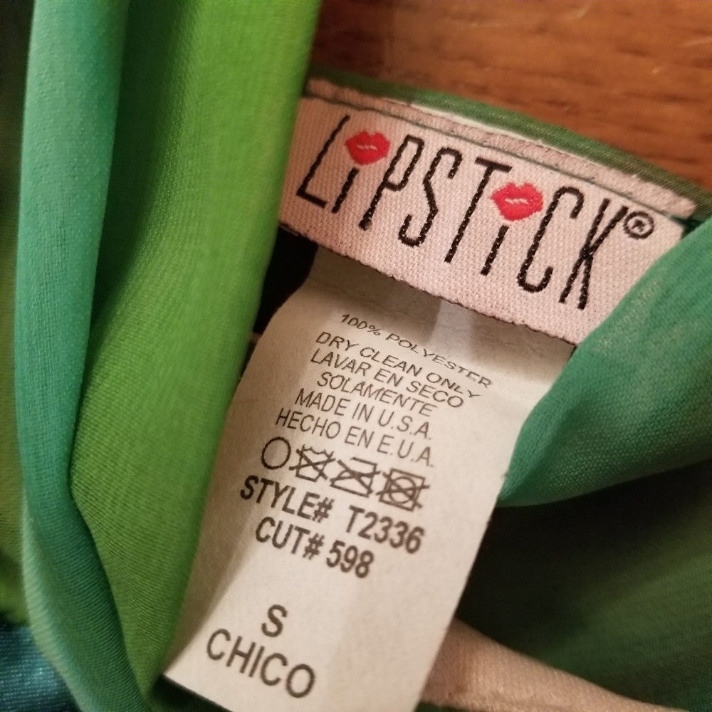 Green Sheer Camisole - Picture 3 of 4